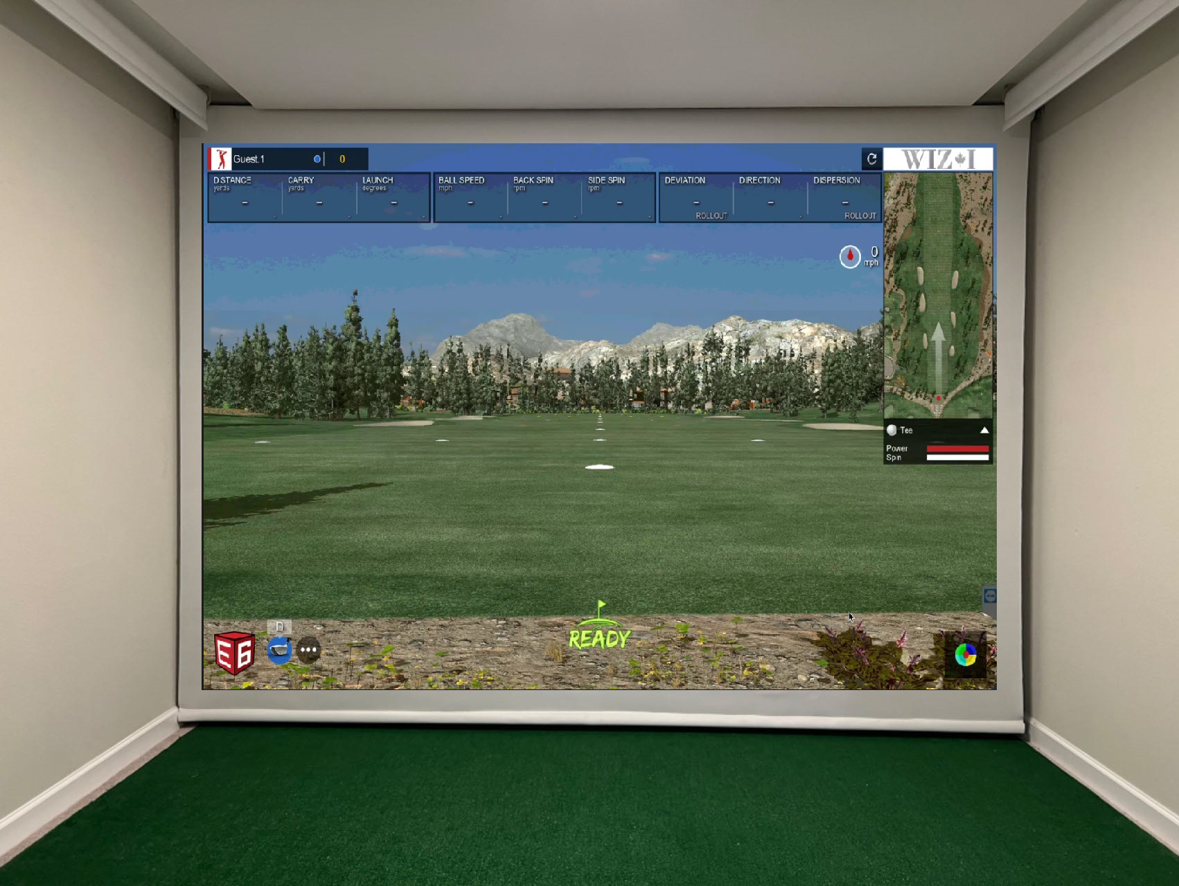 Retractable Golf Impact Screen